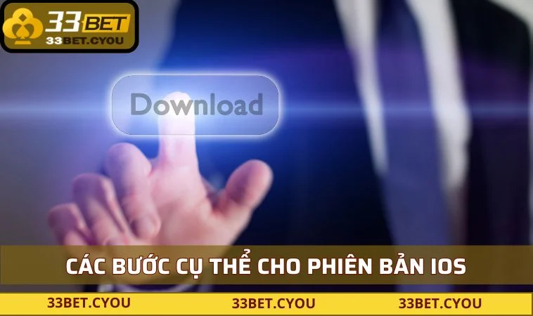 cac buoc cu the cho phien ban ios Các bước cụ thể cho phiên bản ios