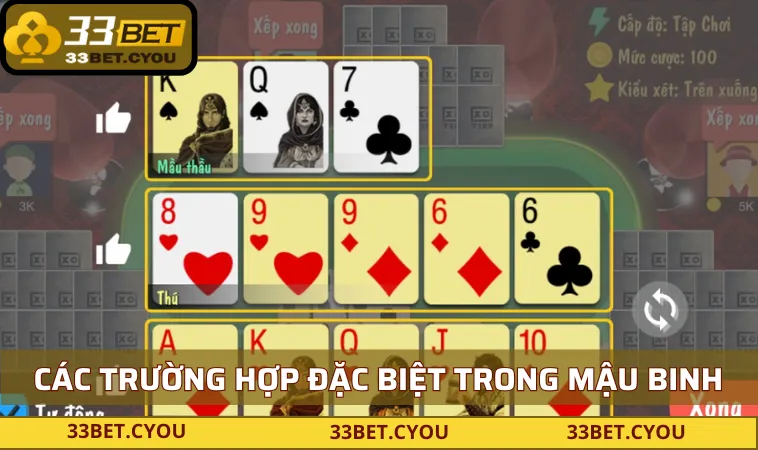cac truong hop dac biet khi choi can biet Các trường hợp đặc biệt khi chơi cần biết