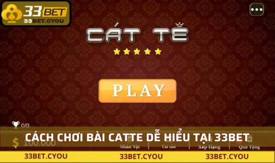 Cách chơi bài catte
