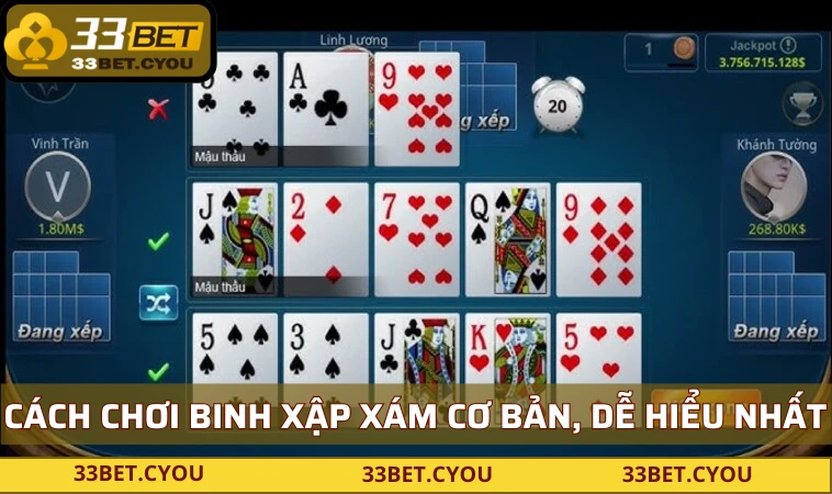 cach choi binh xap xam co ban de hieu nhat Cách chơi Binh Xập Xám cơ bản, dễ hiểu nhất